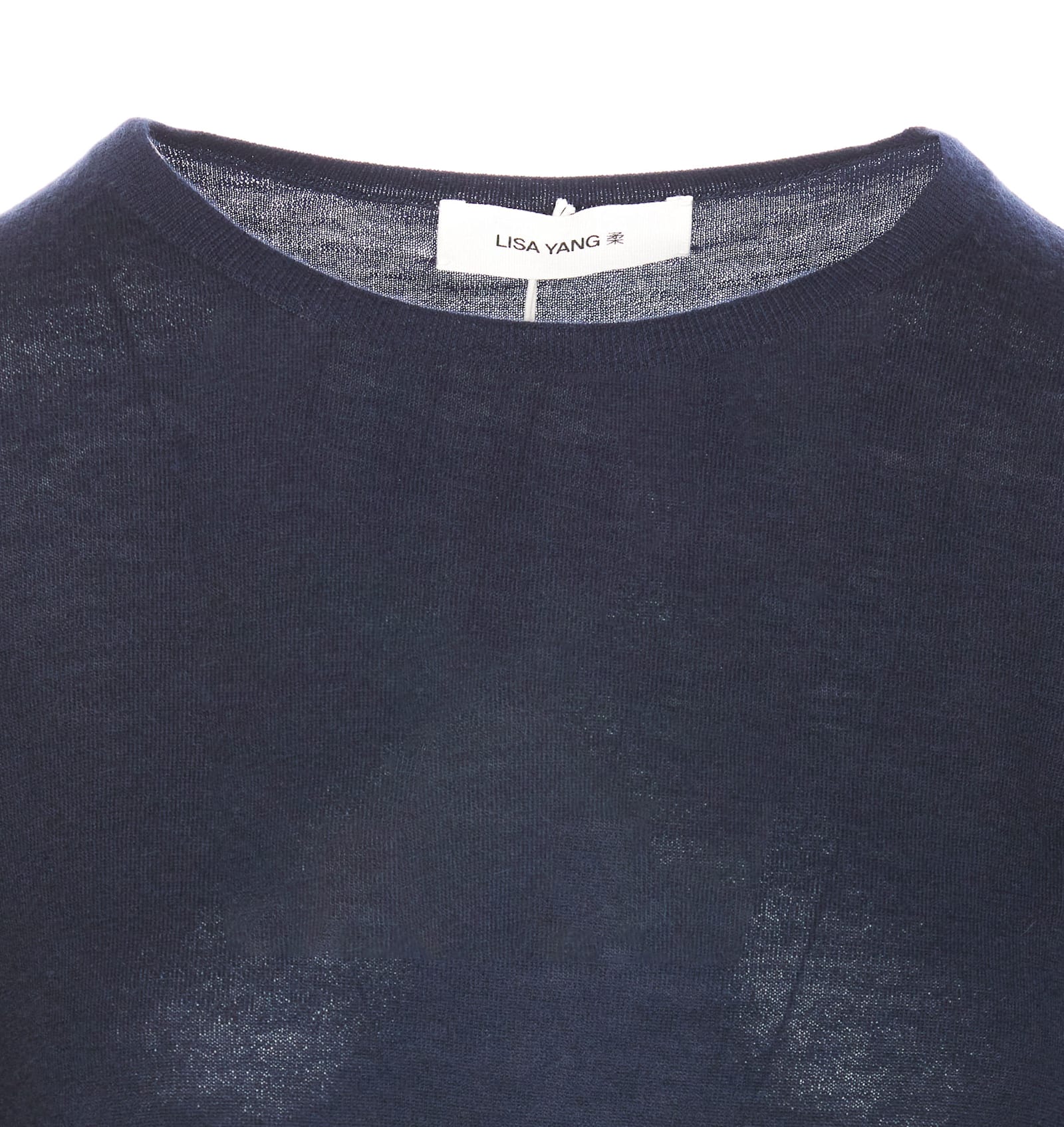 Lisa Yang Alba Cashmere Jumper In Blue