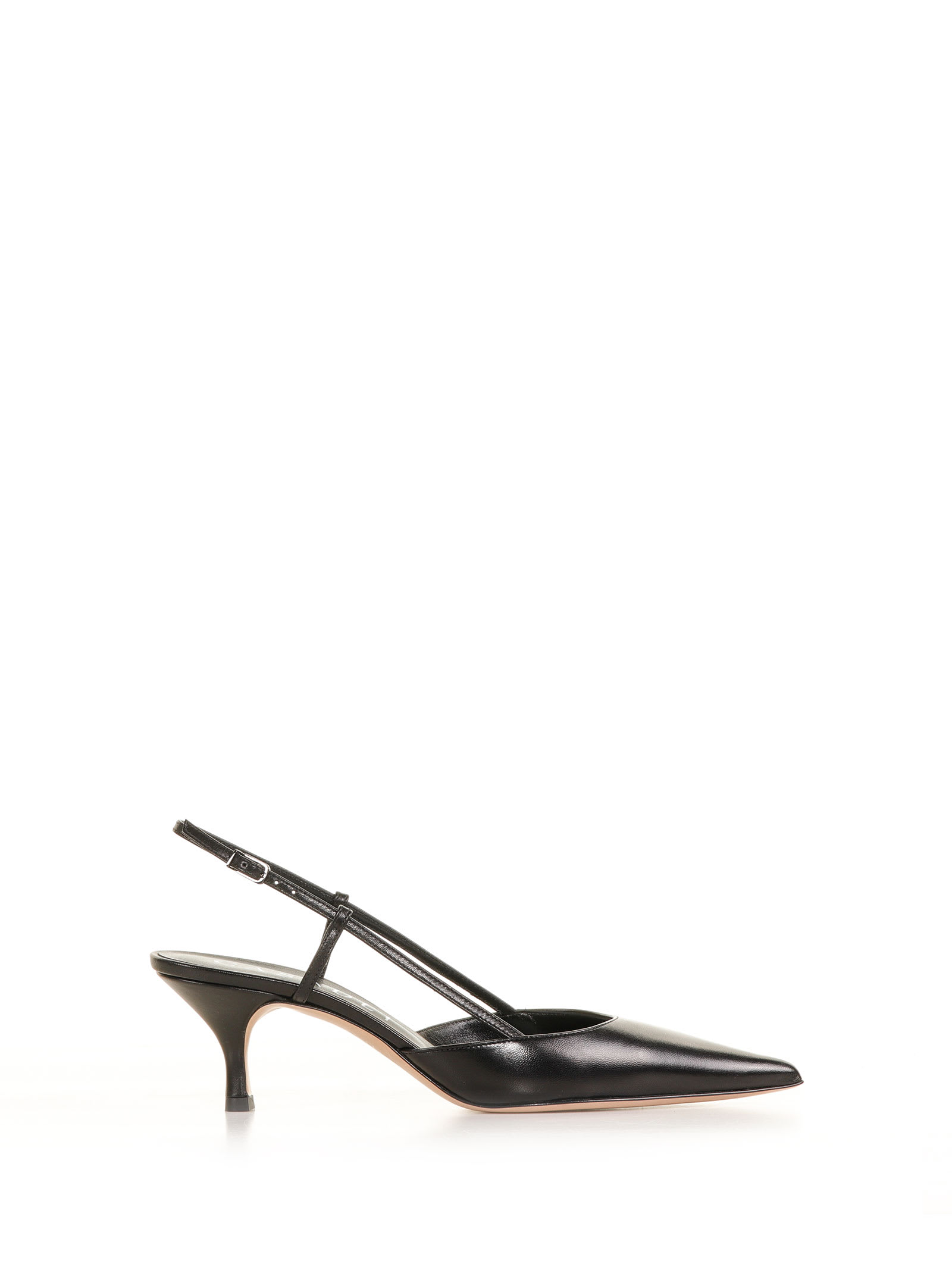 CASADEI POINTED LEATHER SLINGBACK