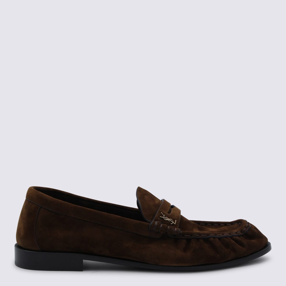 Saint Laurent Tobacco Leather Loafers Saint Laurent Tobacco Leather Loafers