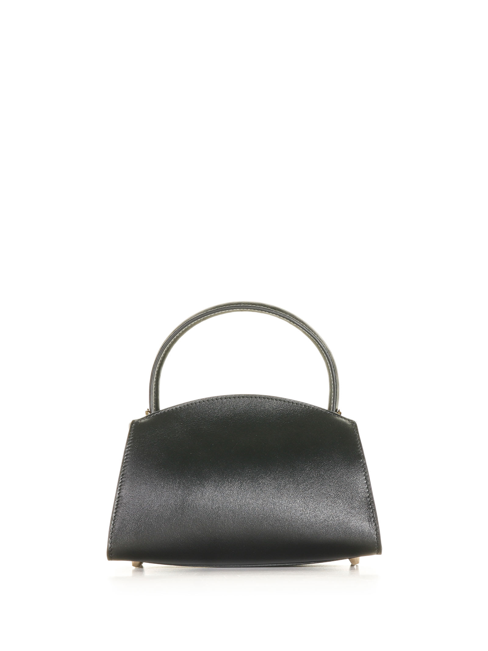 Furla Genesi Tote Mini Nero Black Soft Calf Leather Woman