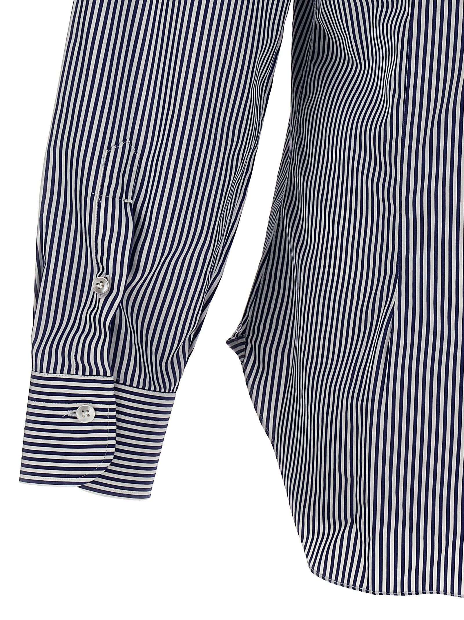 BARBA NAPOLI STRIPED SHIRT 