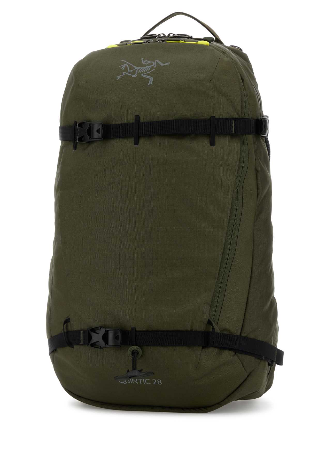 Arc'teryx Army Green Canvas Backpack In Green
