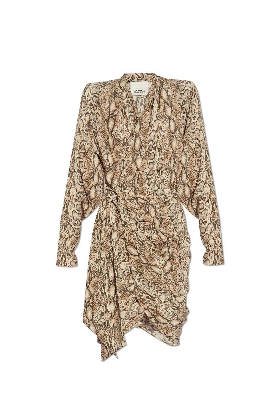 Isabel Marant Cleora Long-sleeved Dress
