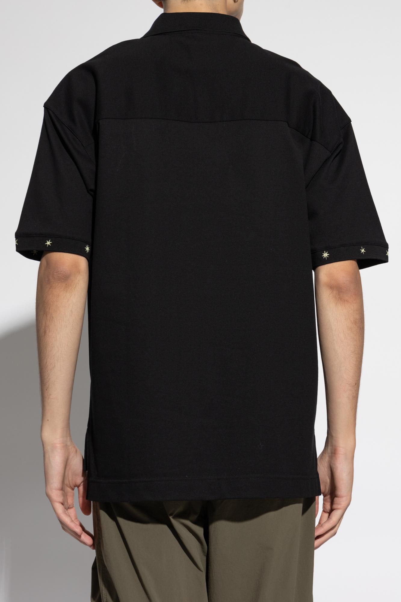 Shop Givenchy Polo With Logo In Black