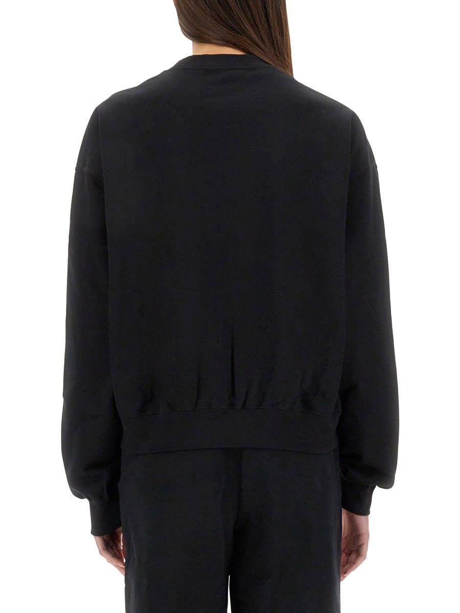 Y-3 Sweatshirt With Logo In Black