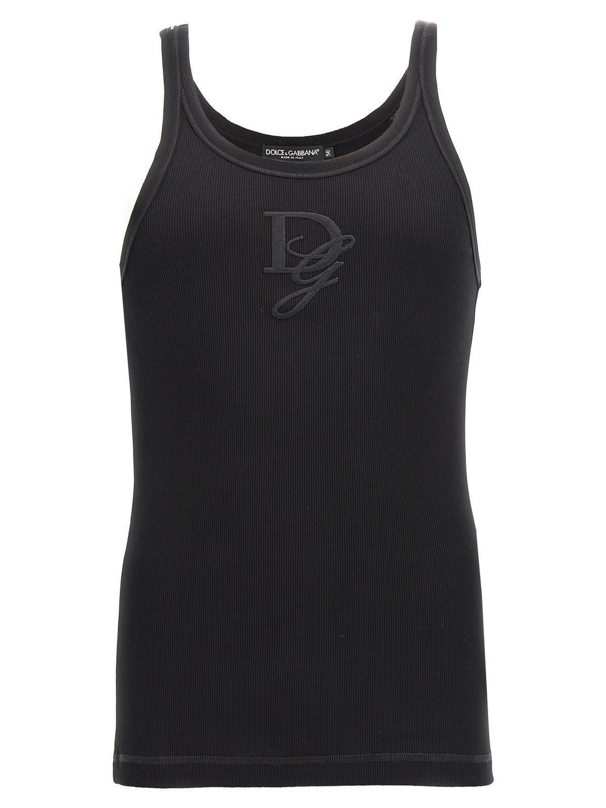 Logo Embroidered Tank Top