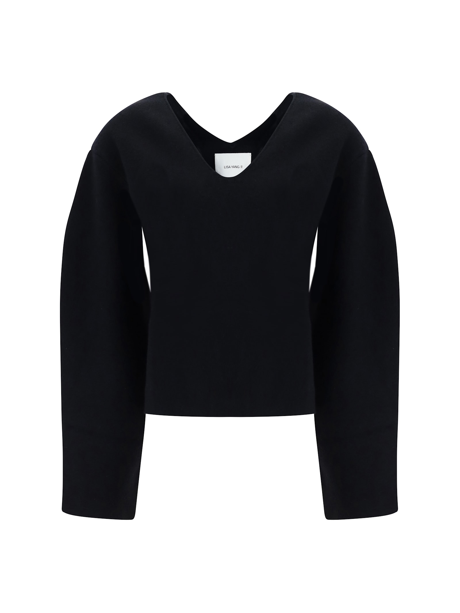 Shop Lisa Yang Sara Sweater In Black