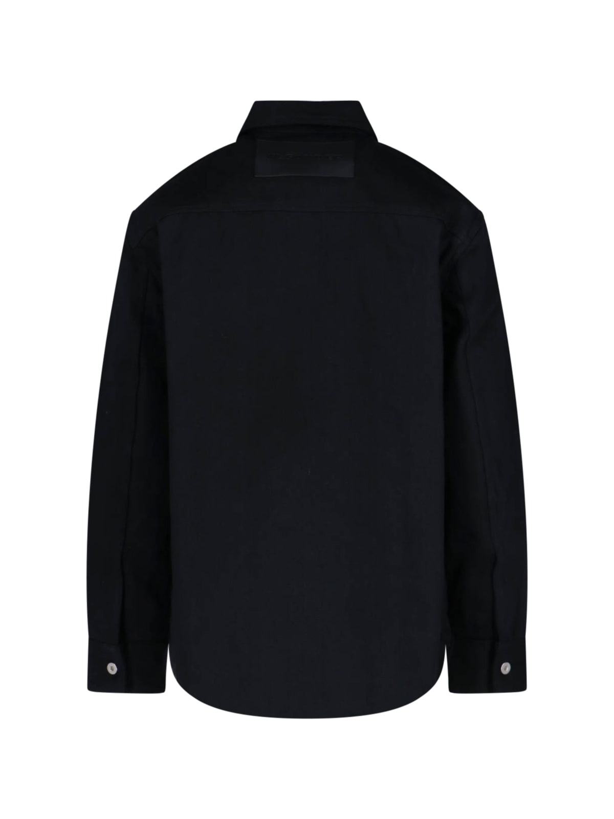 Jil Sander Men's Logo Jacket In Black