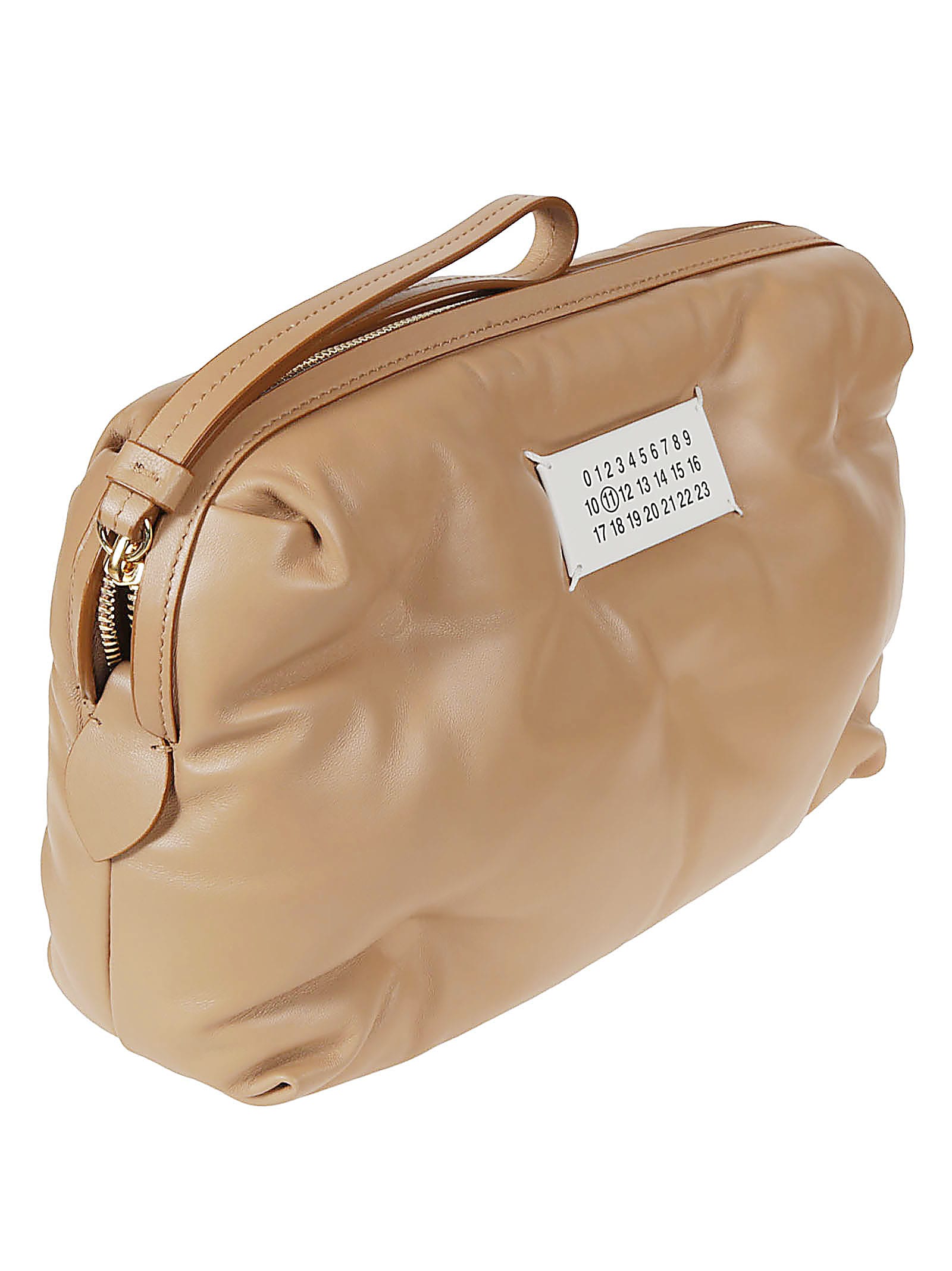 Shop Maison Margiela Glam Slam Shoulder Bag In Natural