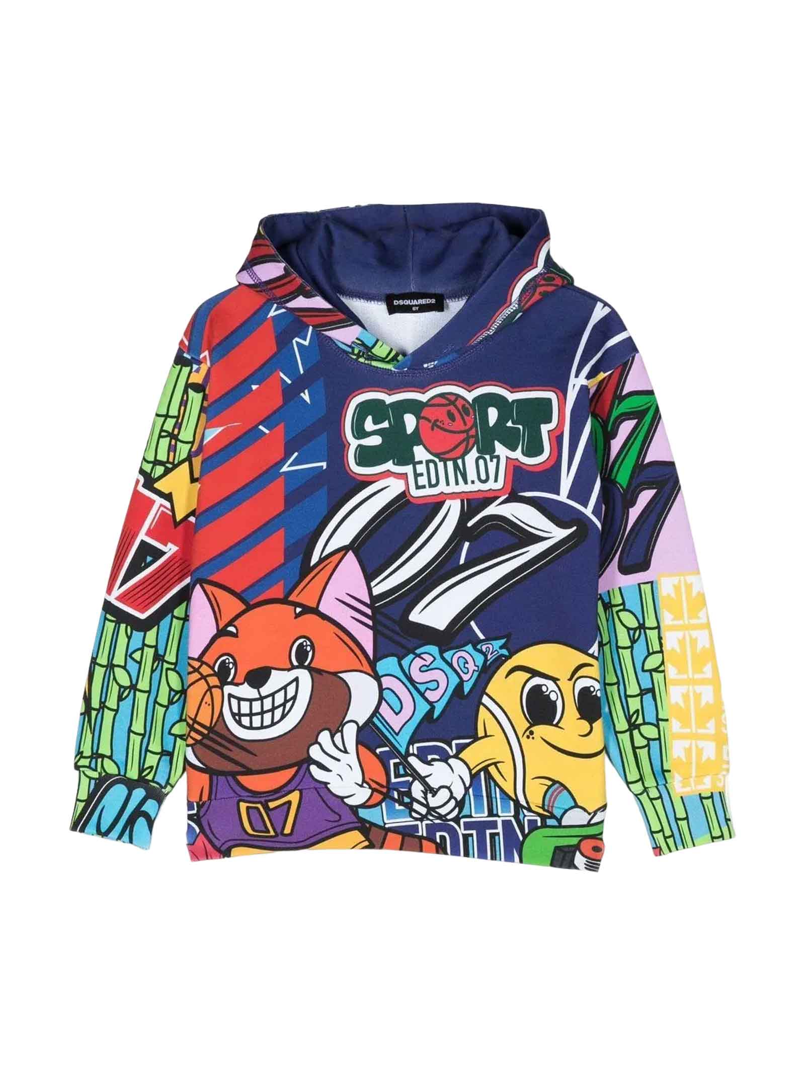 Dsquared2 Multicolor Sweatshirt Unisex