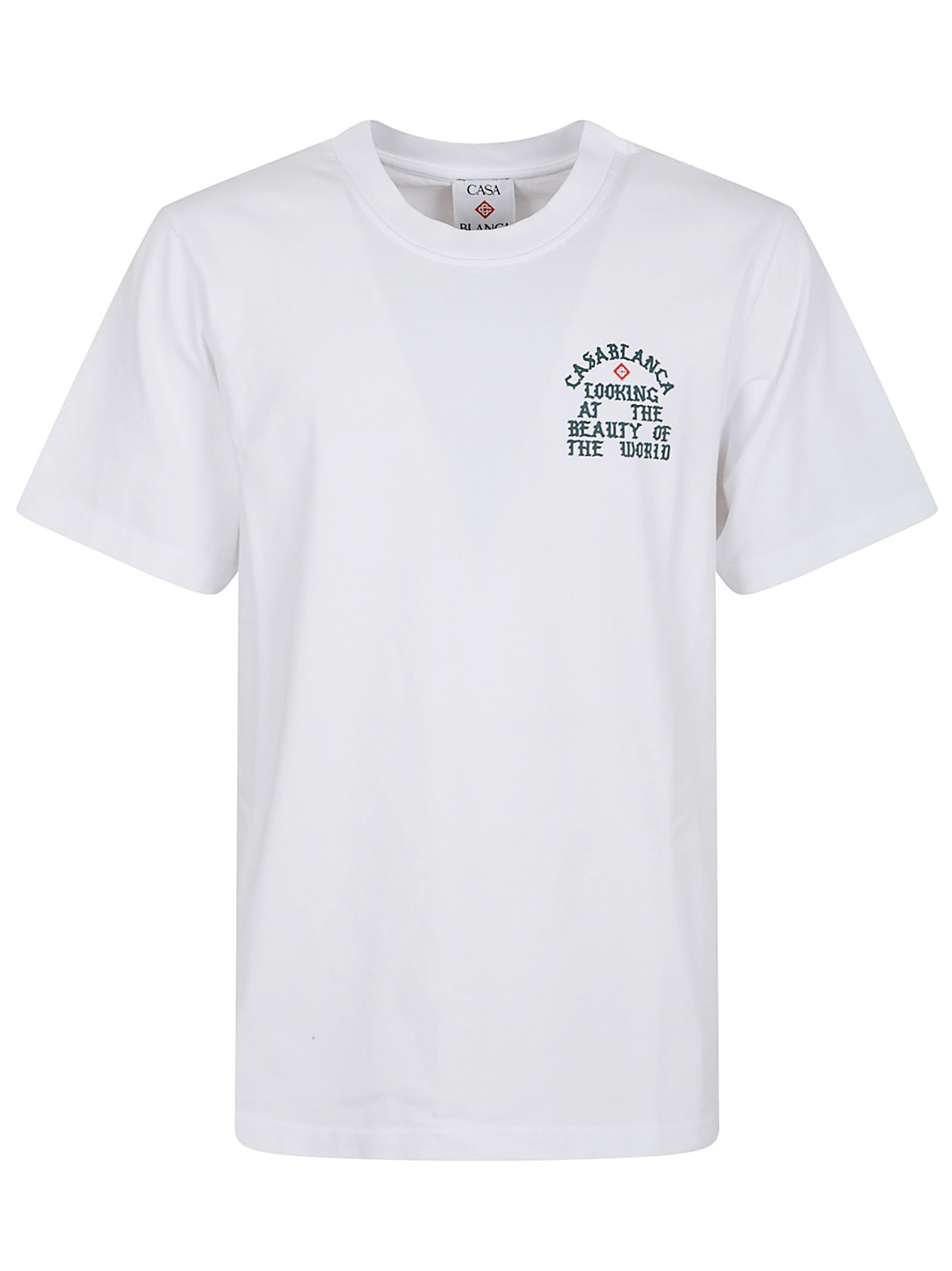 Looking At The Beauty Of The World Printed T-shirt