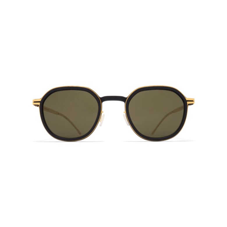 Mykita Birch585 Mh7 Pitch Black Gloss In Green