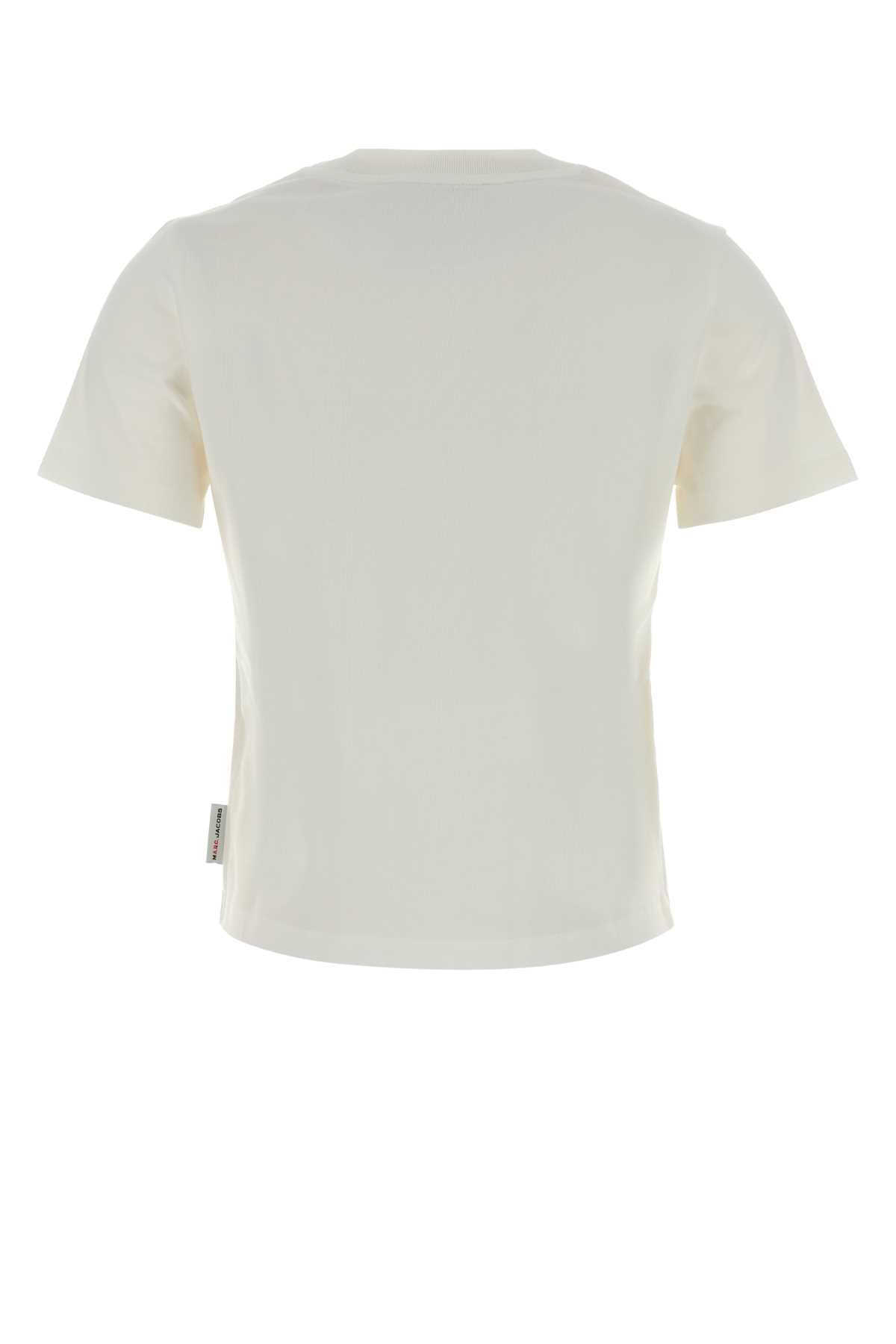 Apc A.p.c. X Marc Jacobs Short-sleeved Crewneck T-shirt In White