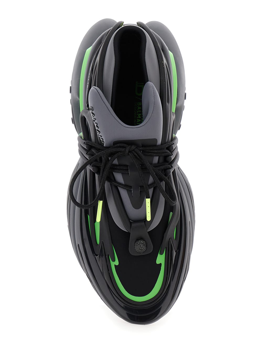 Balmain Unicorn Sneakers Multicolor In Black