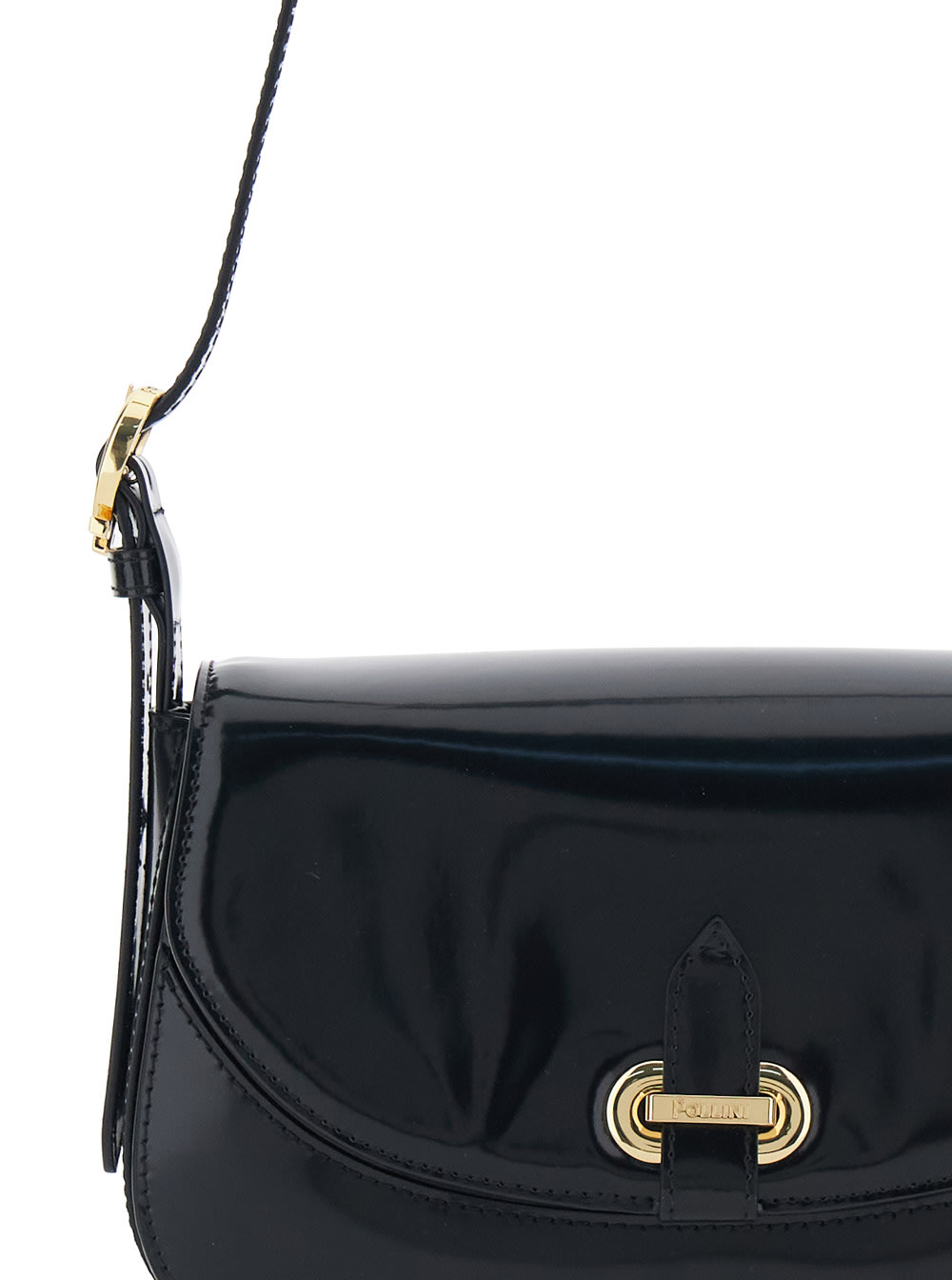 Pollini Borsa Vitello In Black