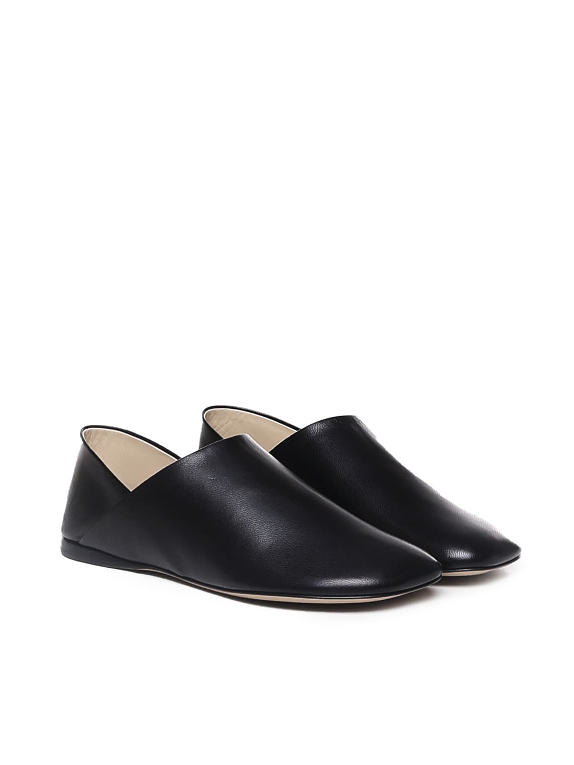 Shop Loewe Slipper Toy In Calfskin In Black