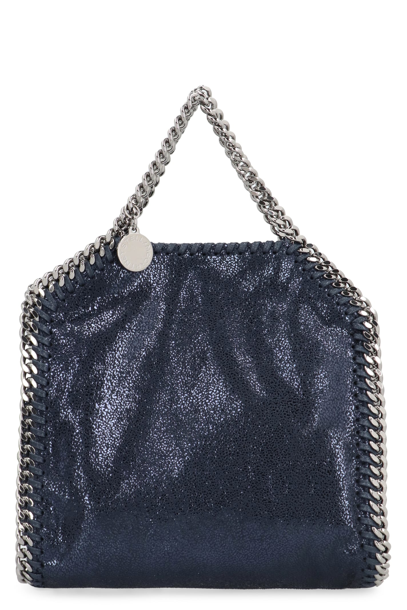 Shop Stella Mccartney Tiny Falabella Mini Bag In Ink