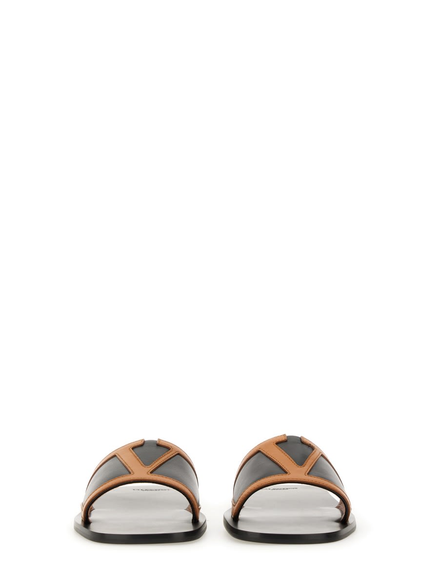 Valentino Viva Superstar Slide Sandal In Nappa Leather