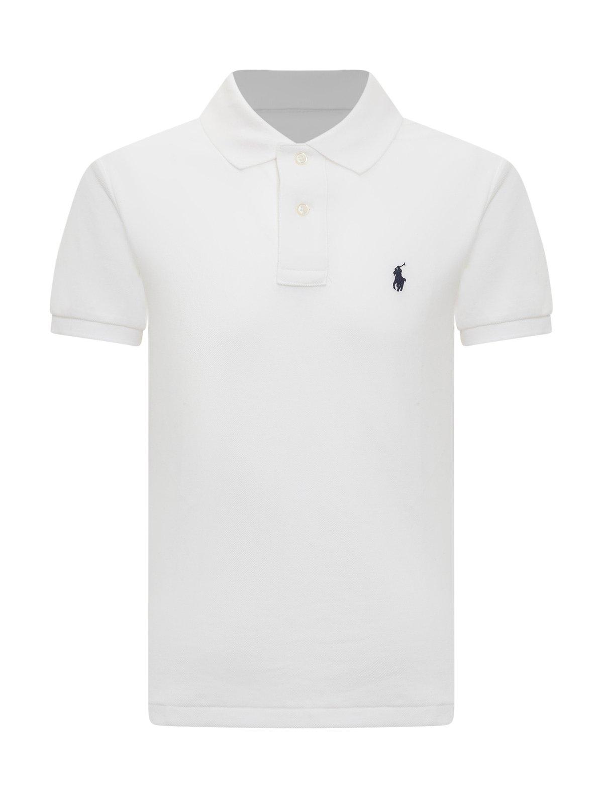 Ralph Lauren Logo Detailed Short-sleeved Polo Shirt