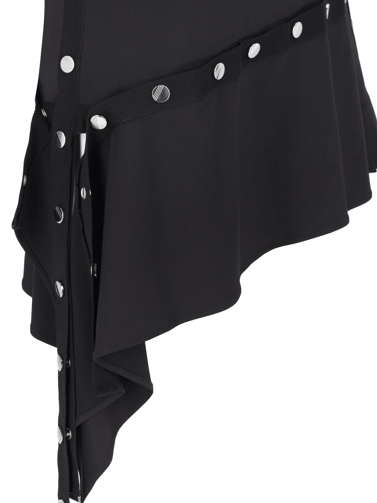 Shop Attico Black Mini Dress