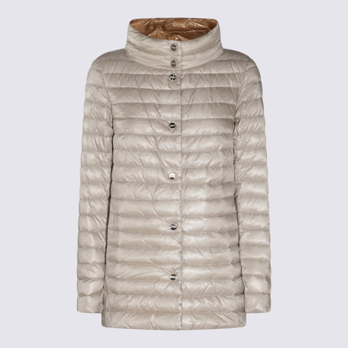 Beige Down Jacket