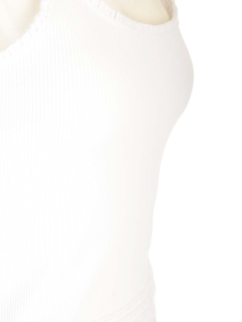 Shop Chloé Ribbed Top In White