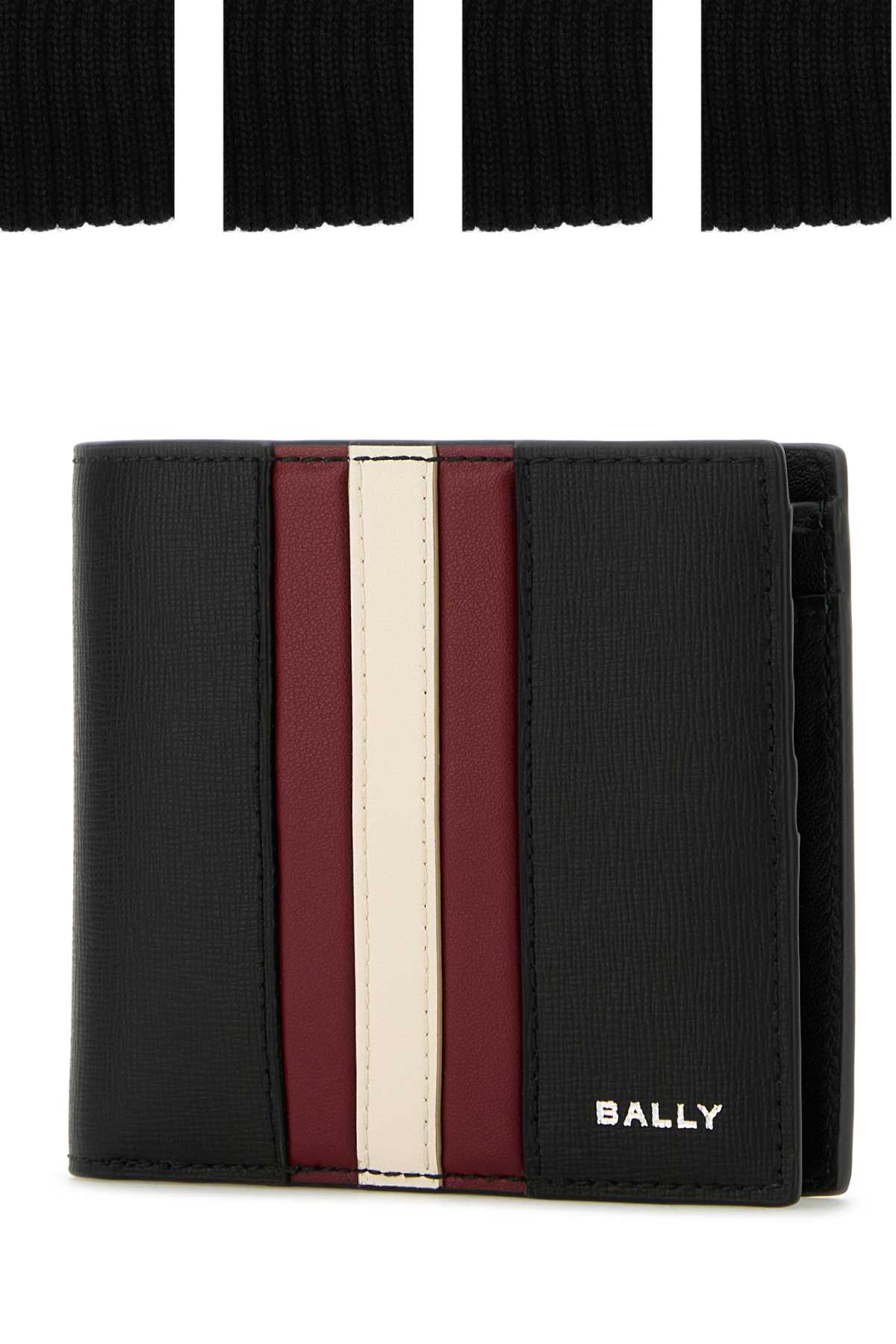 Shop Bally Black Leather Wallet