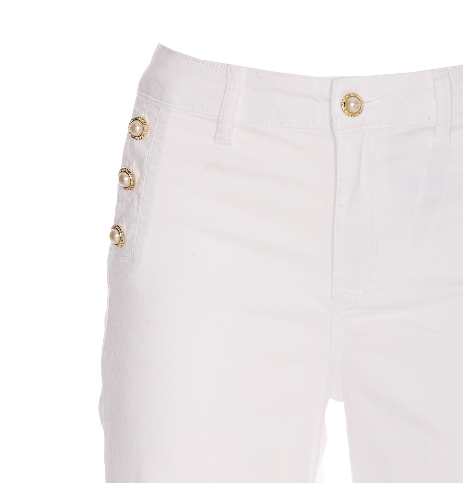 Shop Liu •jo Jeans In White