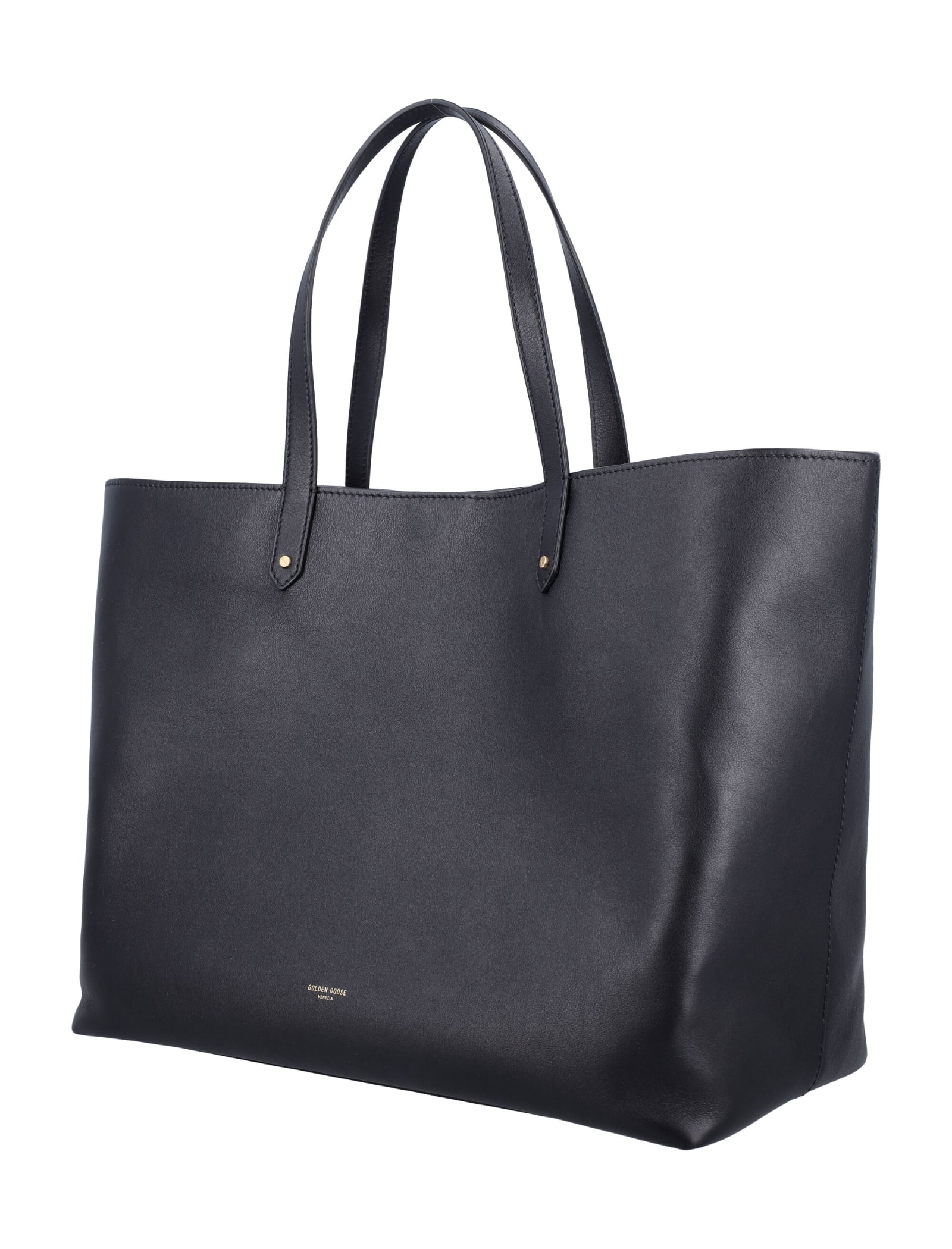 Shop Golden Goose Pasaneda Tote Bag In Black