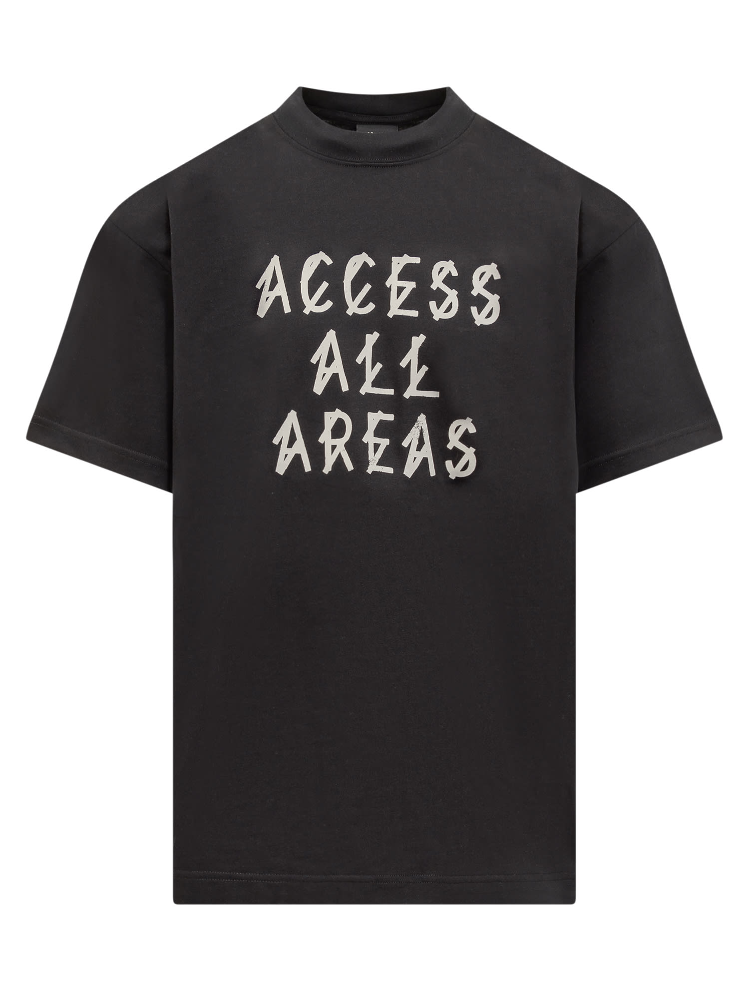 Shop 44 Label Group T-shirt With Aaa Print In Black-aaa Print