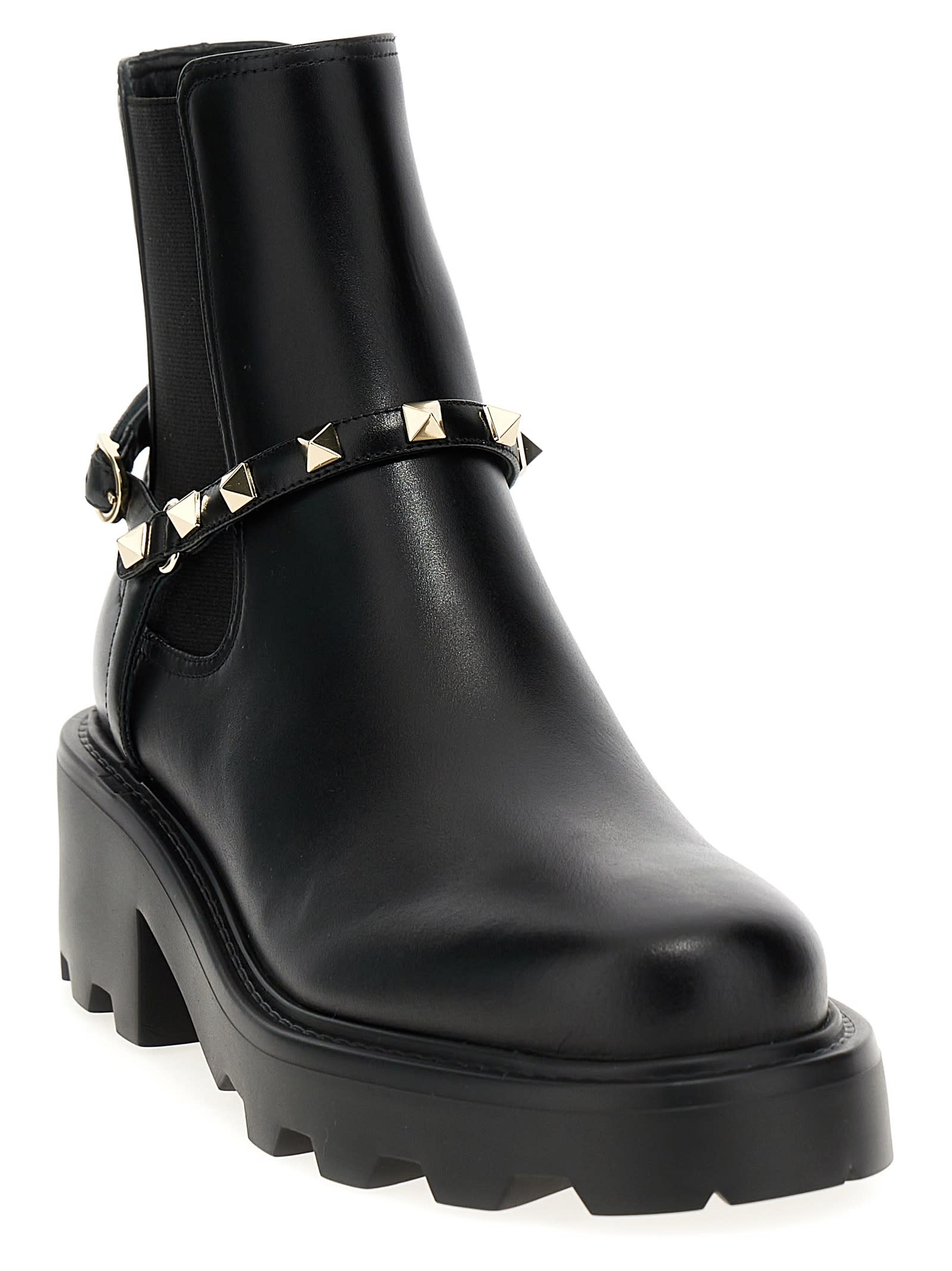 VALENTINO GARAVANI VALENTINO GARAVANI ROCKSTUD ANKLE BOOTS 