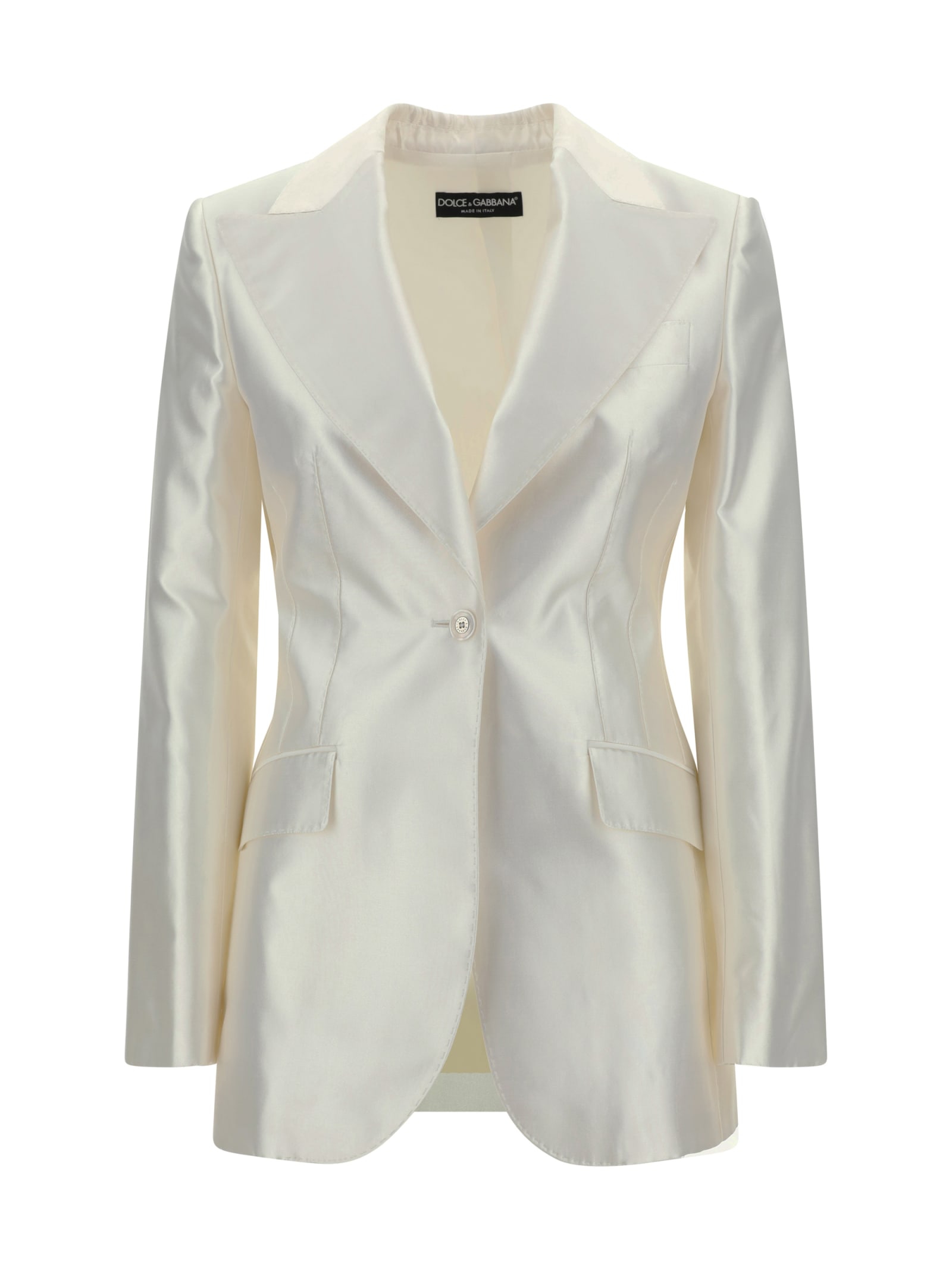 Dolce & Gabbana Blazer Jacket In White