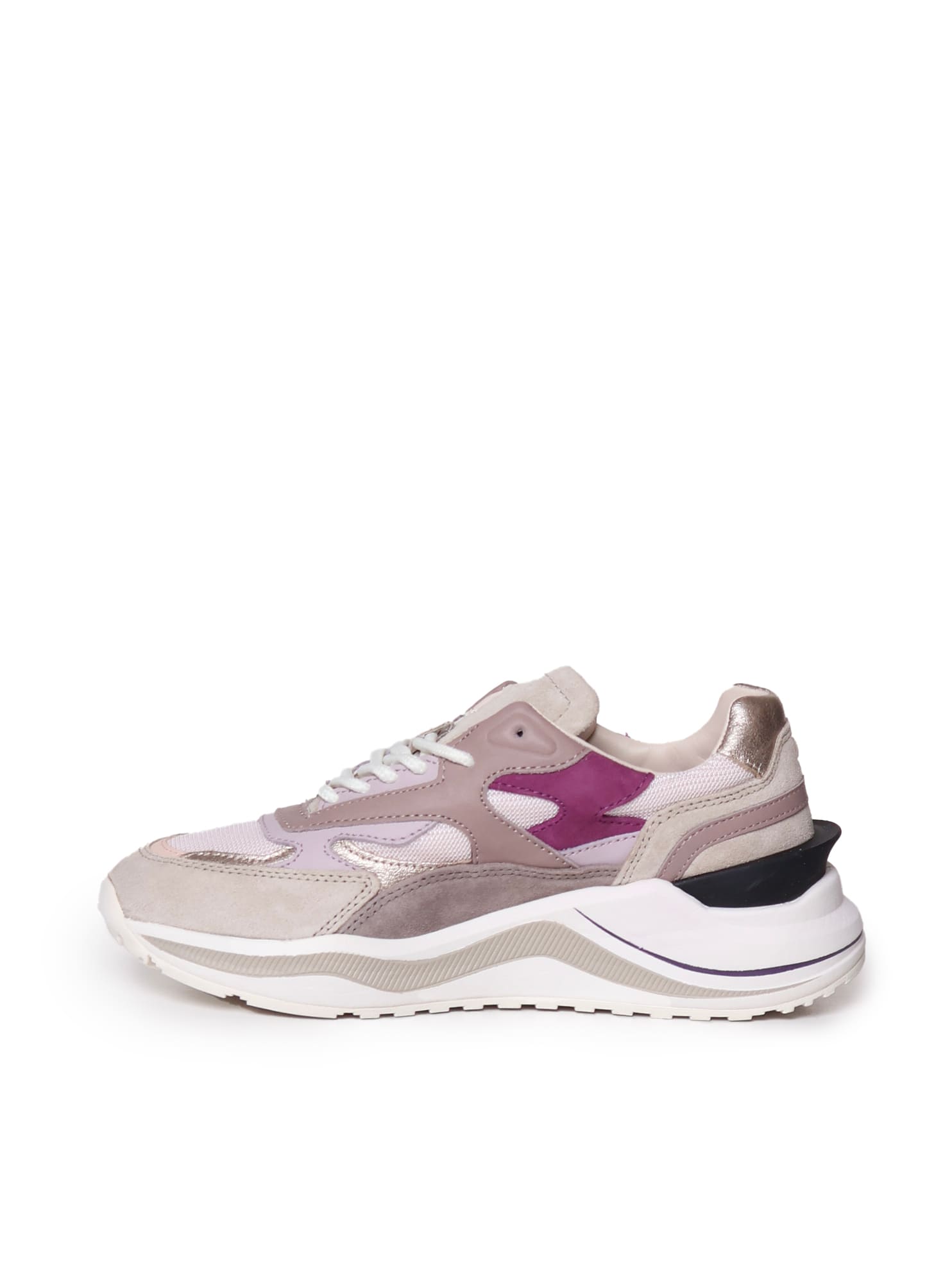 Shop Date Sneakers W411 In Rosa