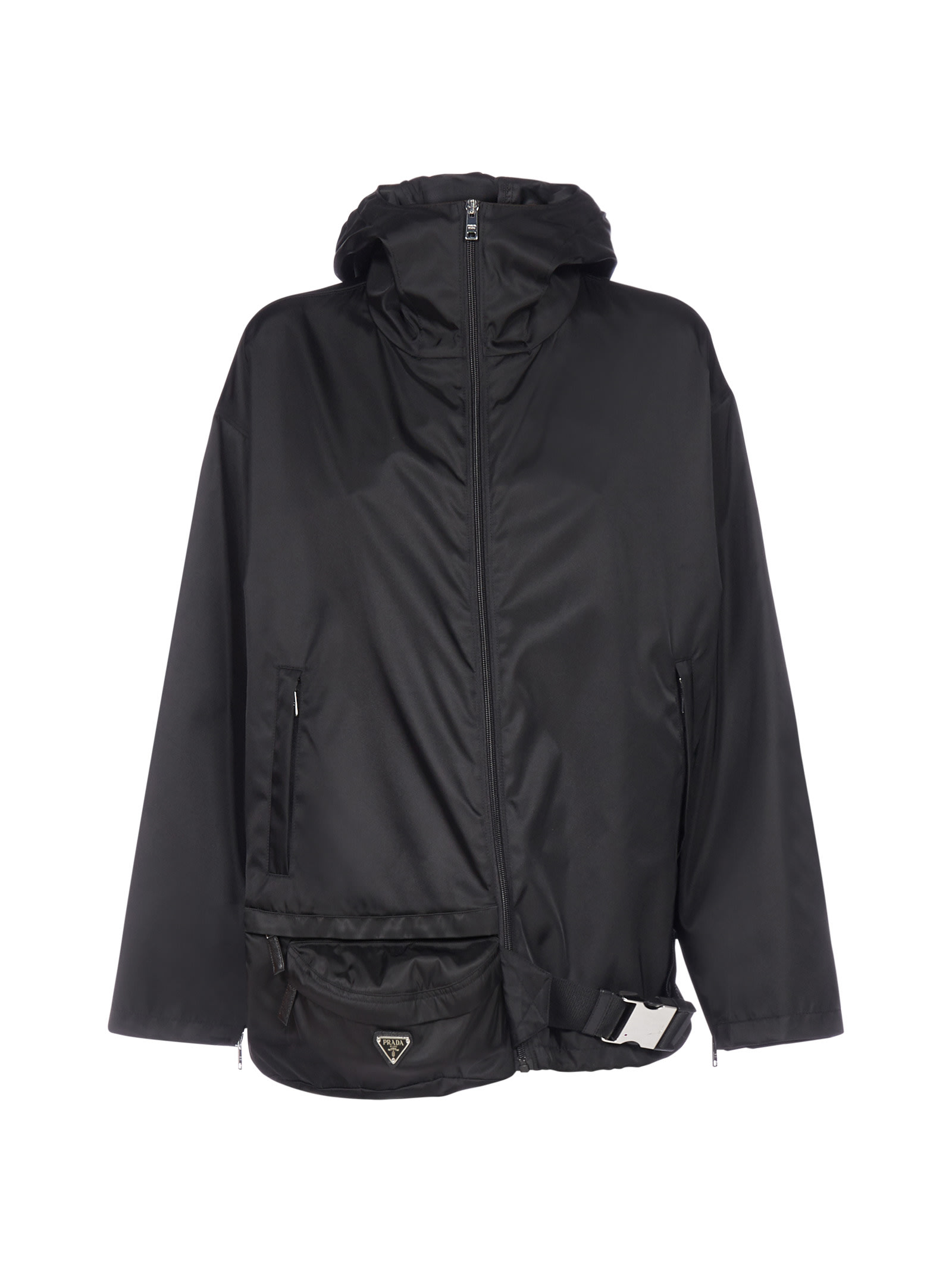 Prada Belt Bag-detail Re-nylon Jacket