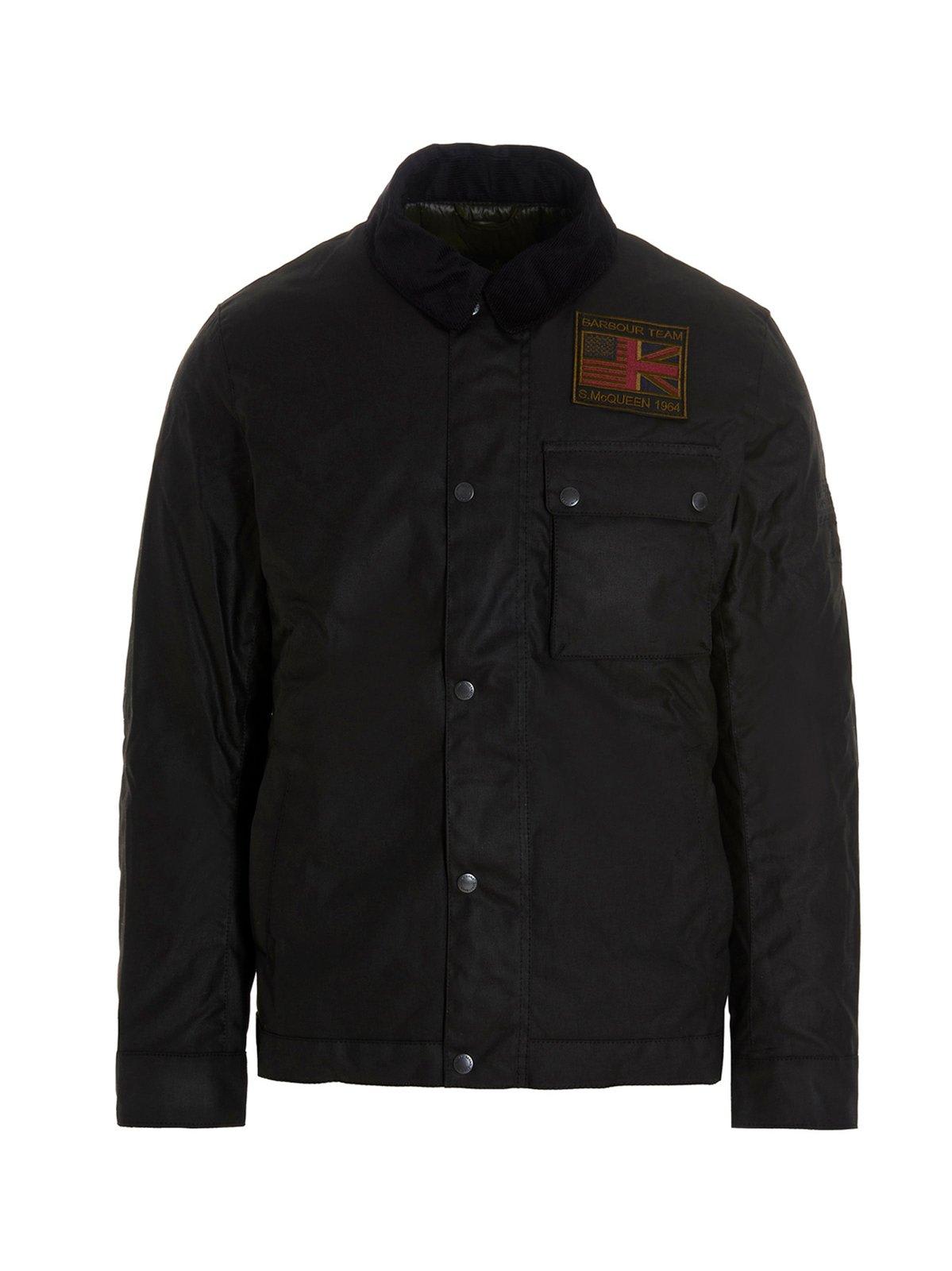 Barbour International Workers Wax Black Jacket