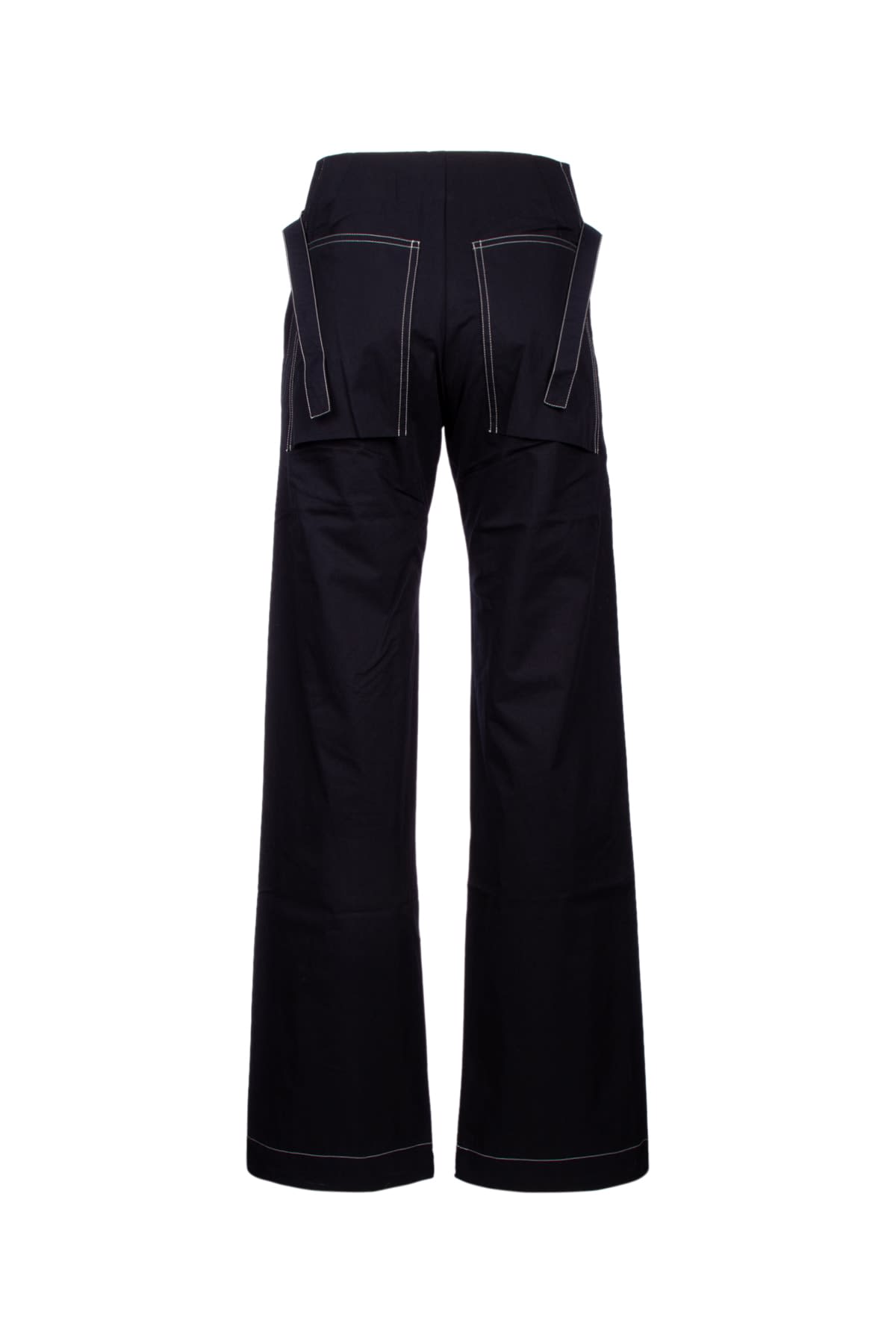 Shop Yuzefi Pantalone In Black