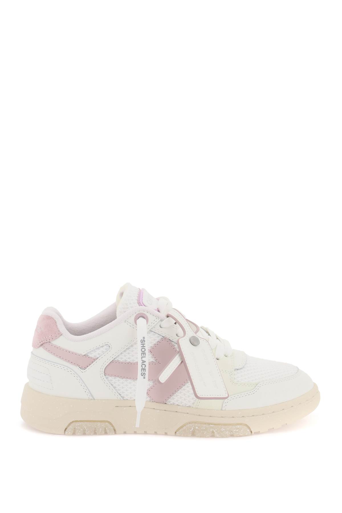 Shop Off-white Out Of Office Sneakers In White/lila
