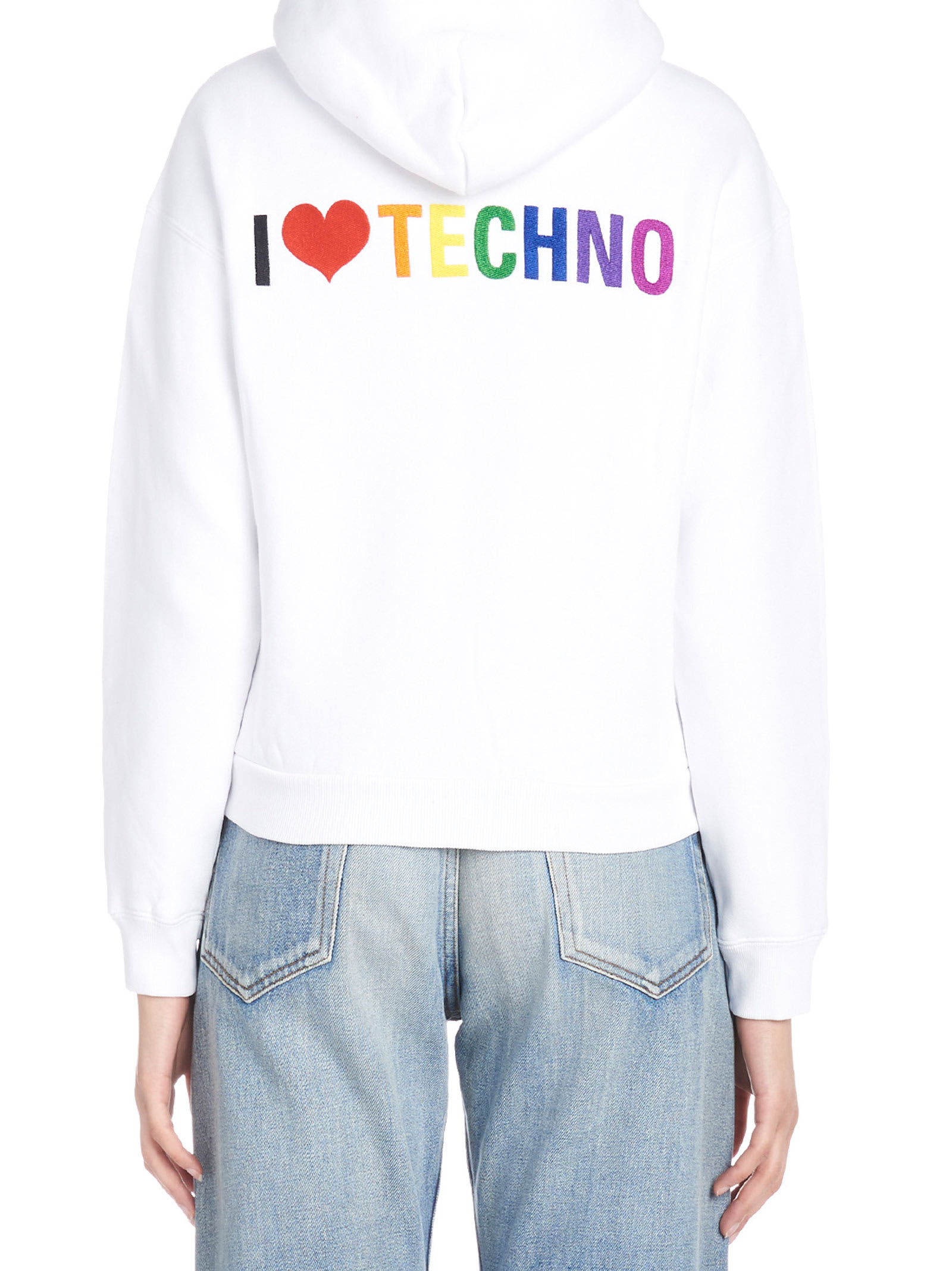 balenciaga i love techno hoodie