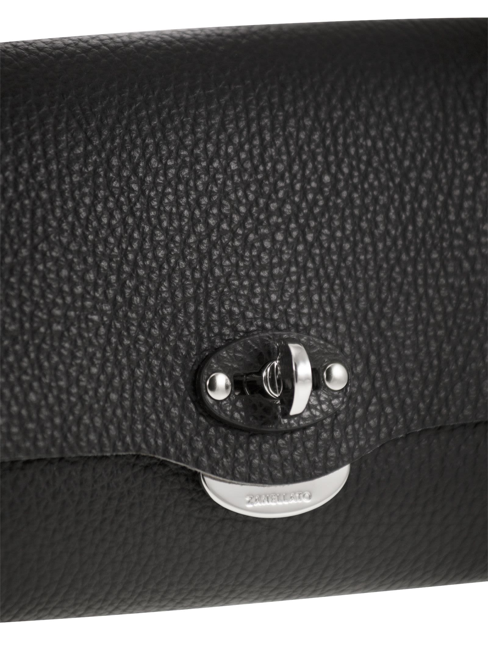 Zanellato Postina Lettera - Small Leather Bag In Black