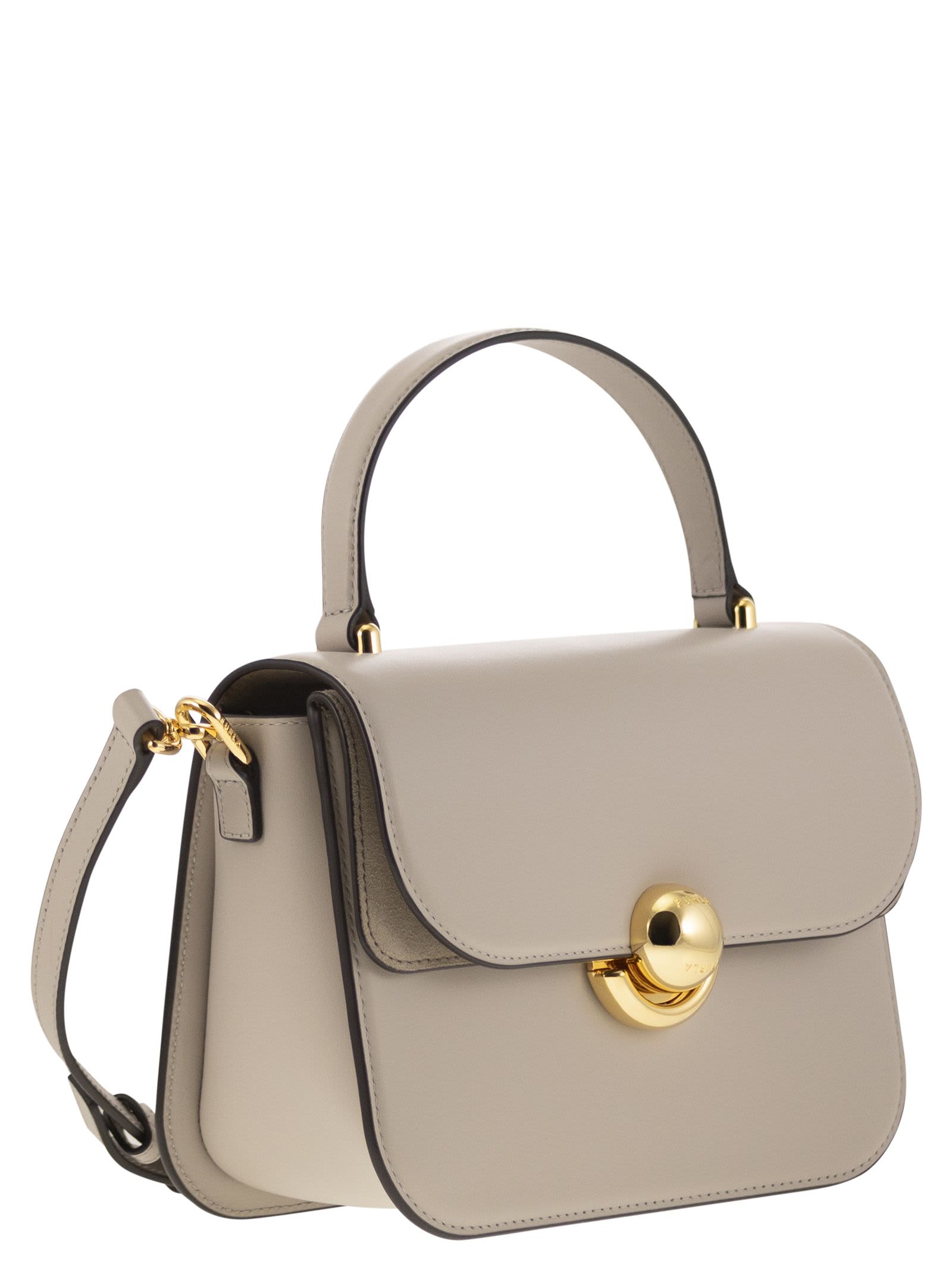 Shop Furla Sfera Mini - Cross Body Bag In Vanilla