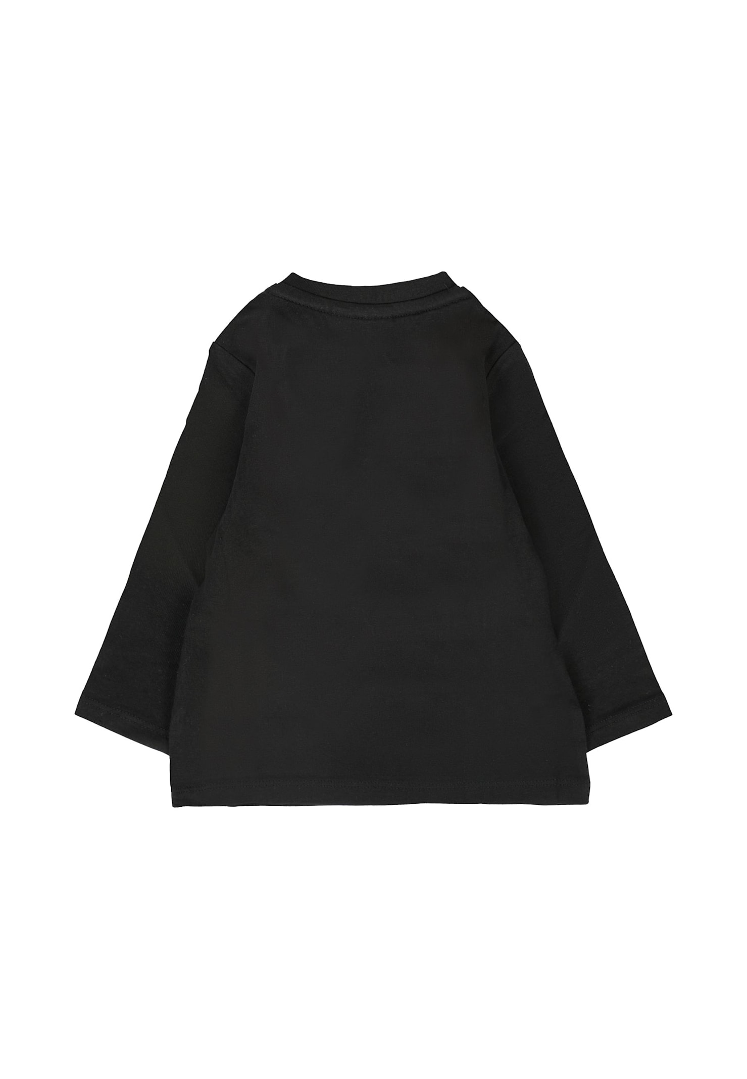 Hugo Boss Black T-shirt For Baby Boy With Logo In Black