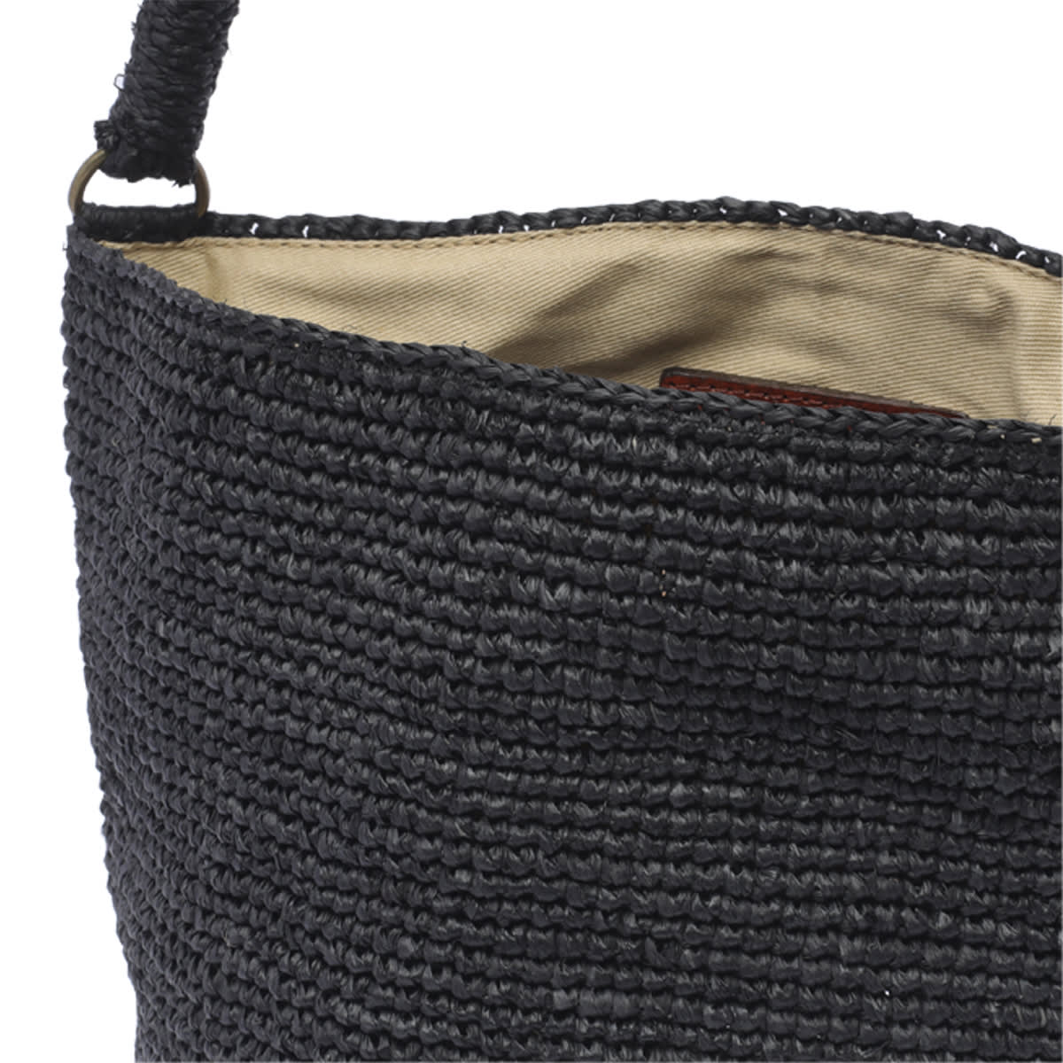 Shop Ibeliv Siny Bucket Bag In Black