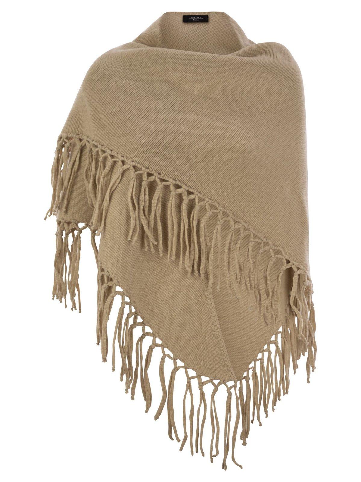 Shop Weekend Max Mara Tornado Fringed Edge Shawl