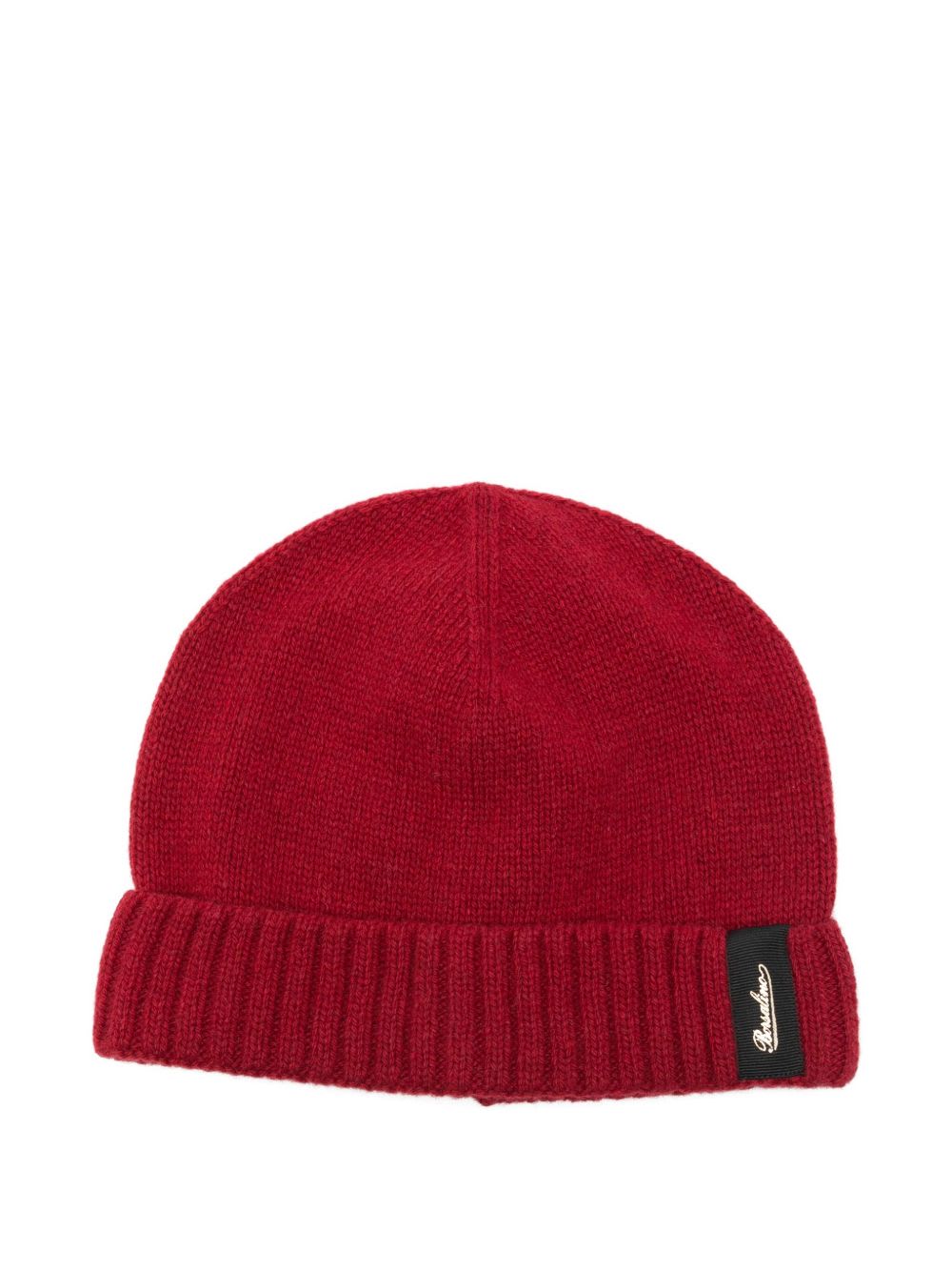 Borsalino City Cashmere Beanie In Burgundy