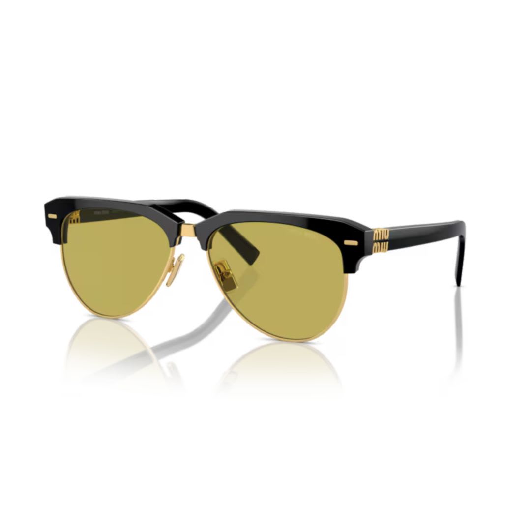 【送料&関税込】Miu Miu 09zs Sole1ab07o Miu Miu 09zs Sole1ab07o In Black | ModeSens