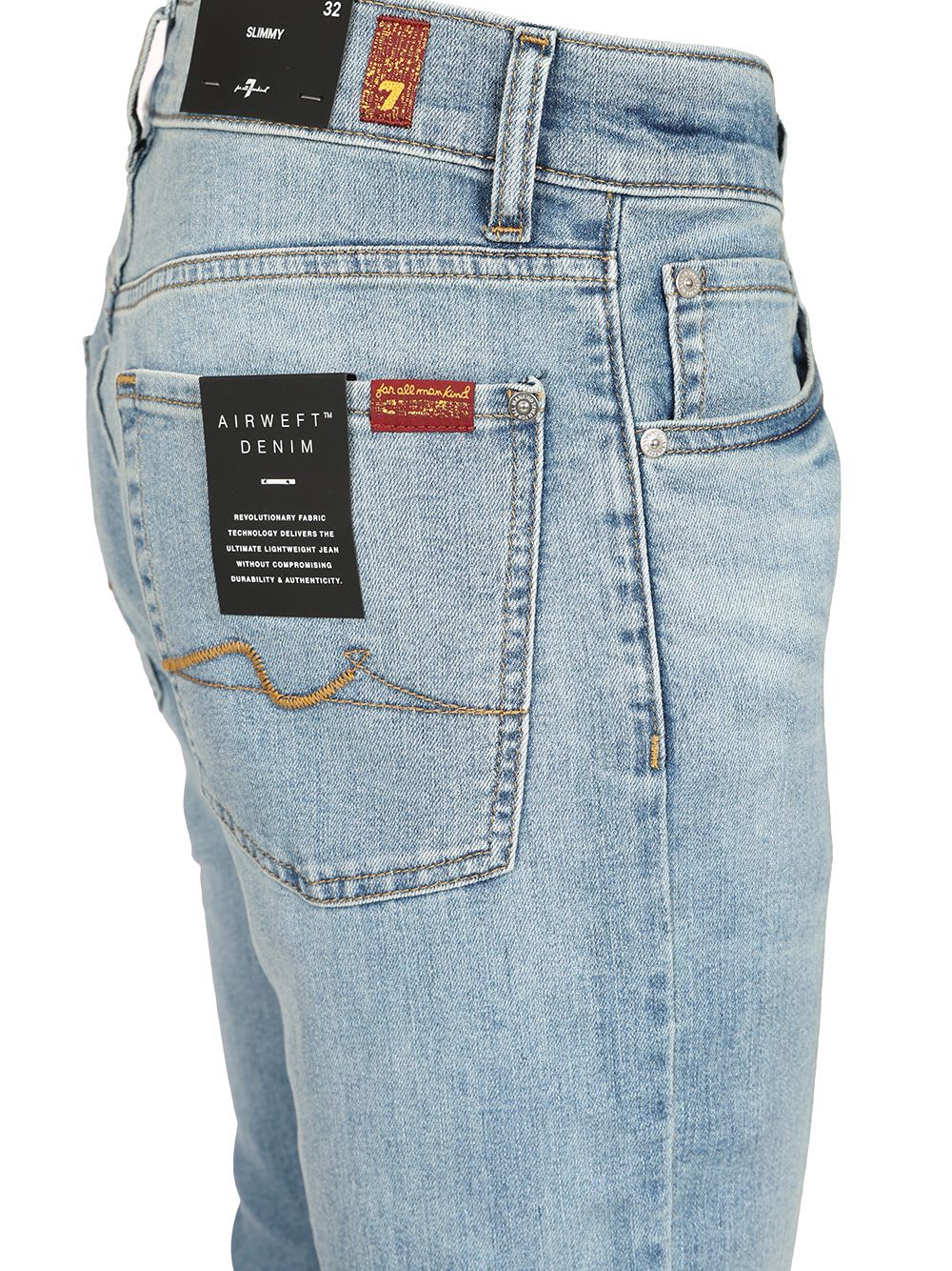7 FOR ALL MANKIND SLIMMY JEANS WALKING HOURS