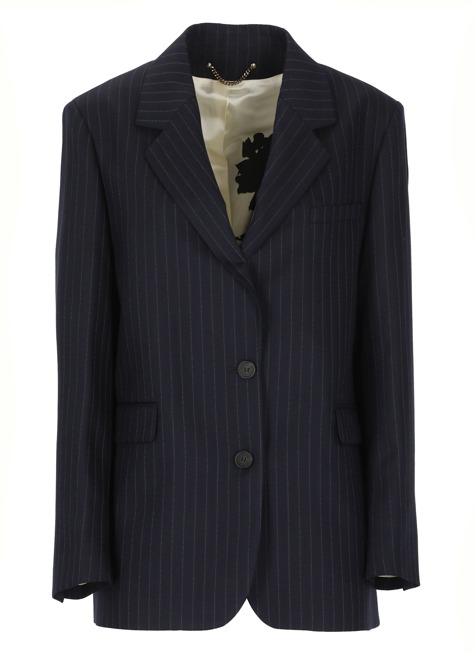 Golden Goose Wool Blazer In Black