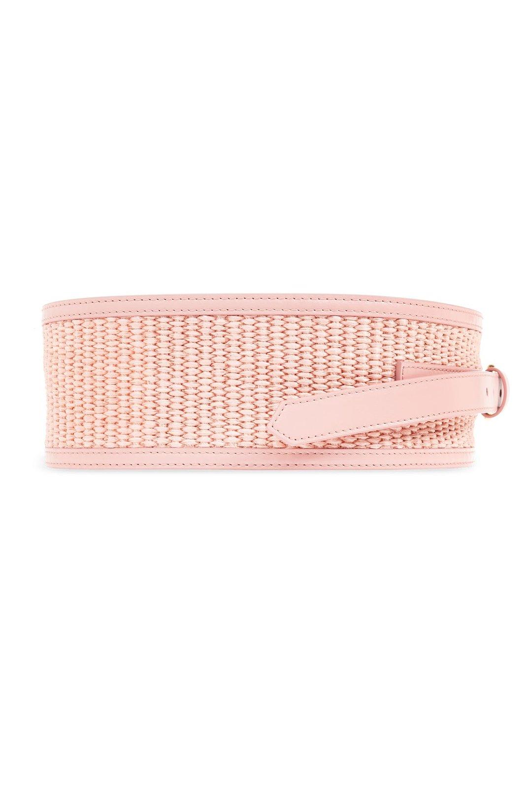 Shop Marni Woven High Waist Style Tropicalia Belt In Pink
