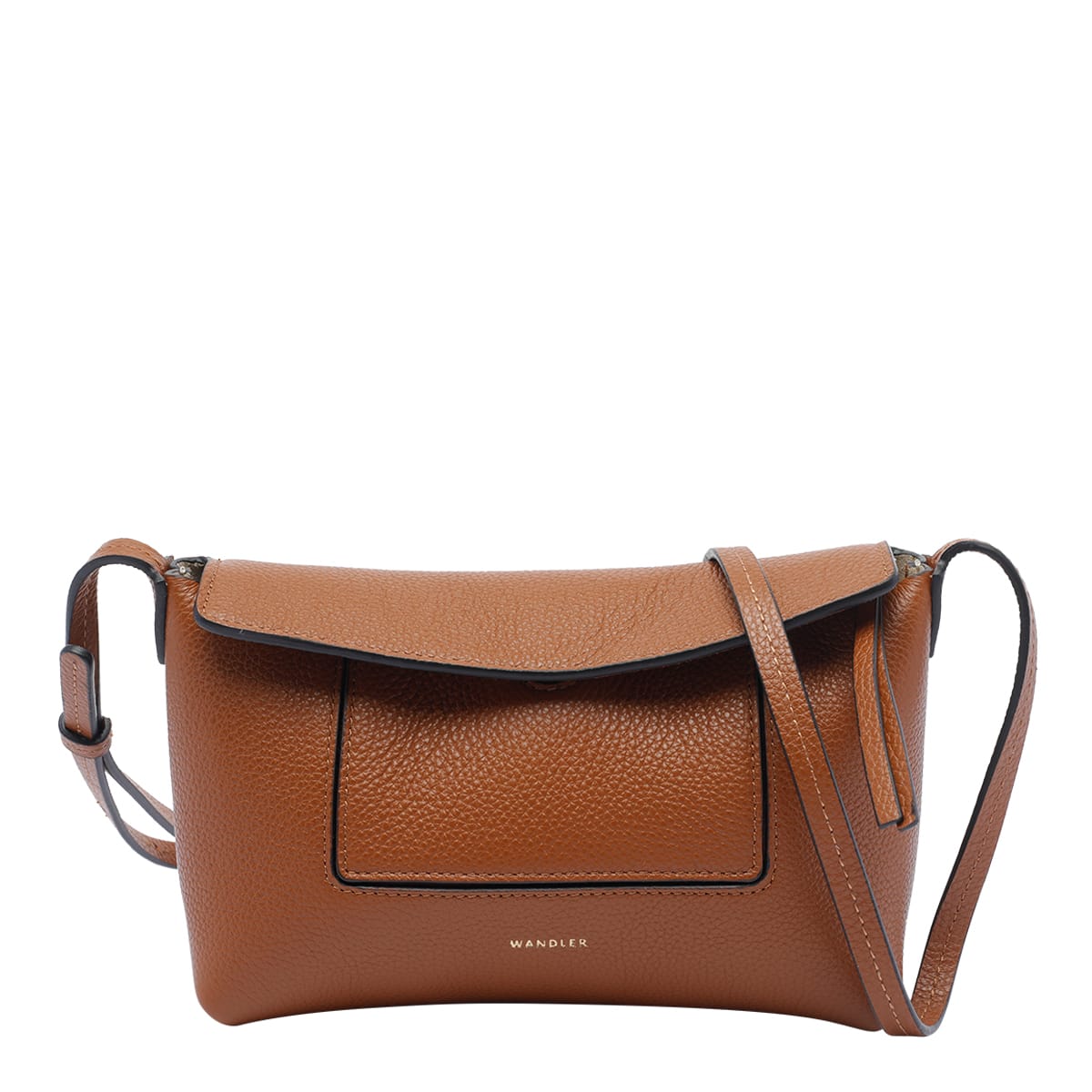 Wandler Slouch Mini Bag Adjustable Strap In Brown
