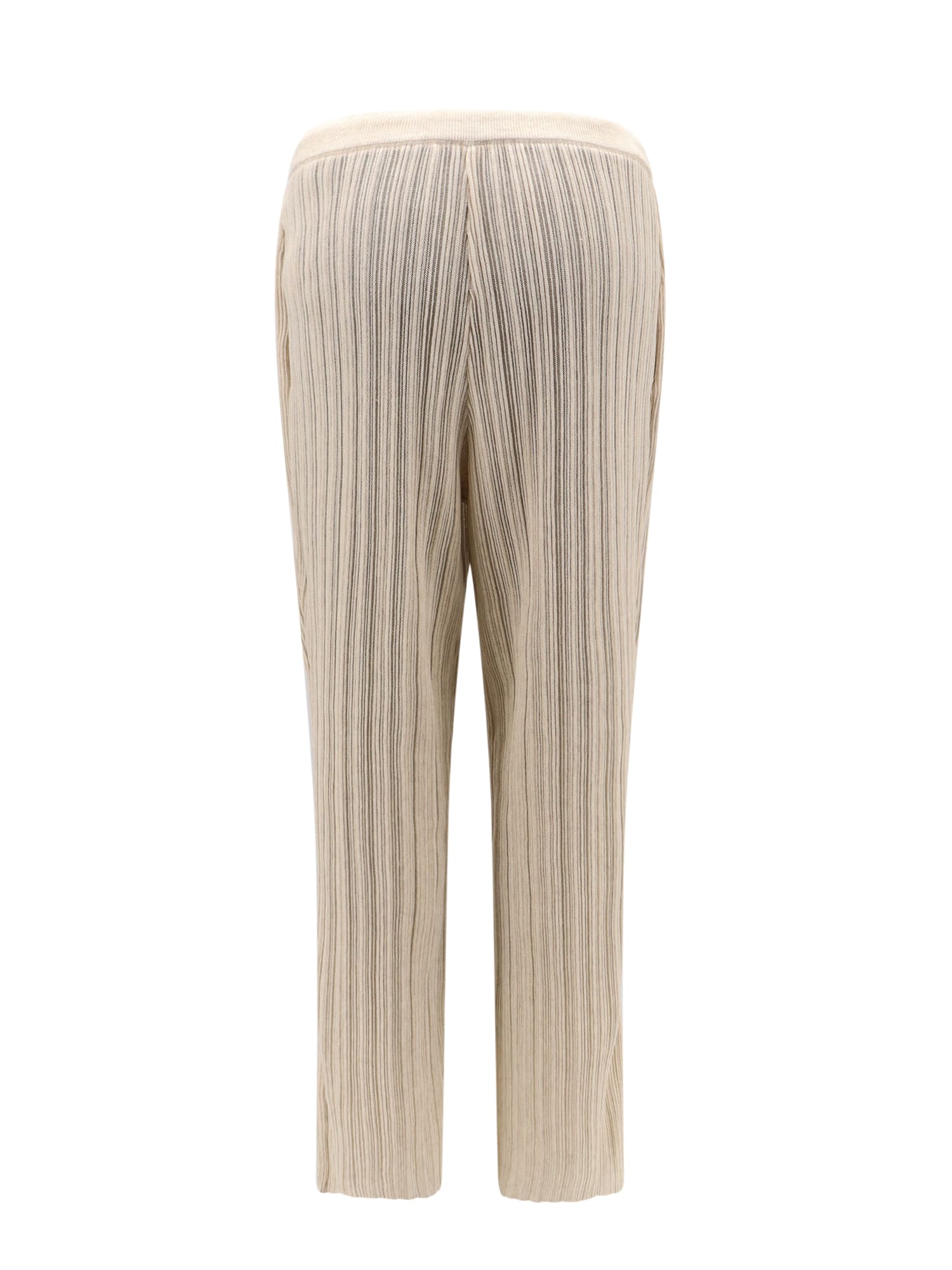 Shop Le 17 Septembre Trouser In Beige